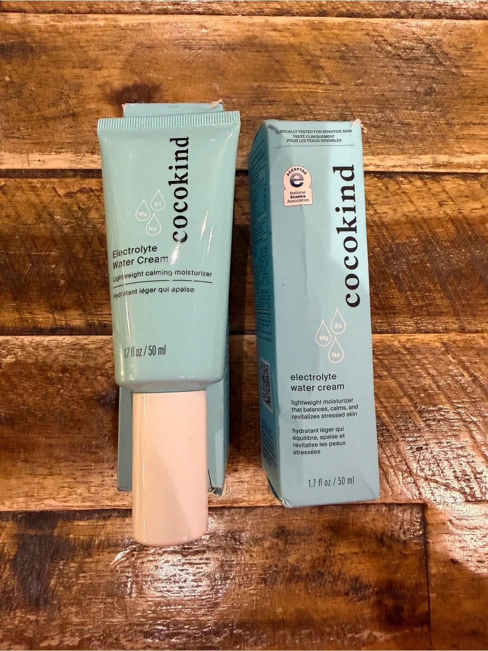 Lot of 2 COCOKIND Electrolyte Water Cream Lightweight Hydrating Moisturizer ULTA
